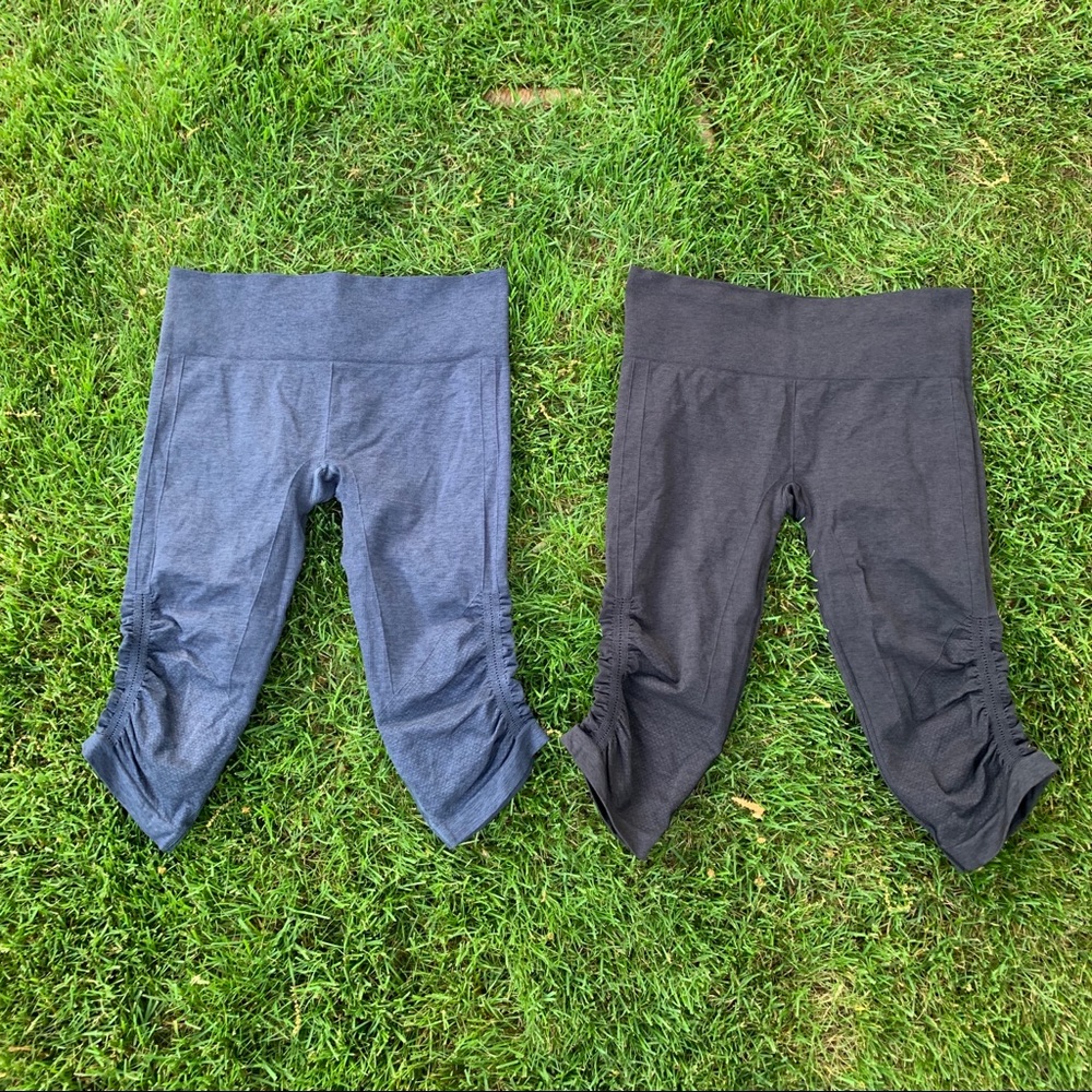 LULULEMON IN THE FLOW CROP LEGGINGS